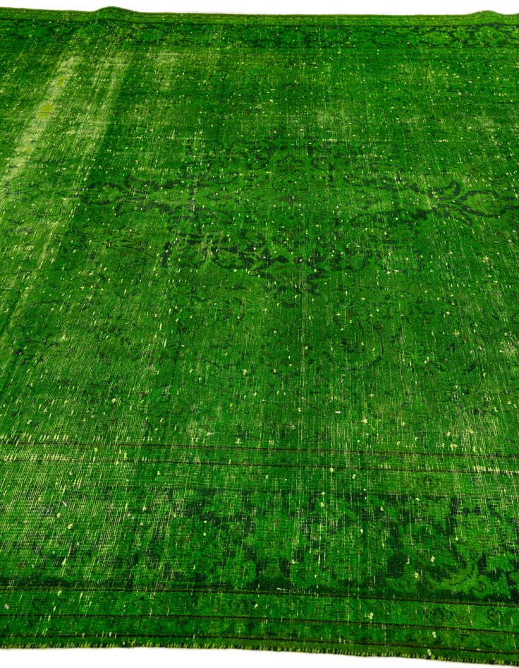 Detail image of  8' 4 x 12' 6  Hand Knotted Ultra Vintage Persian Wool Rug