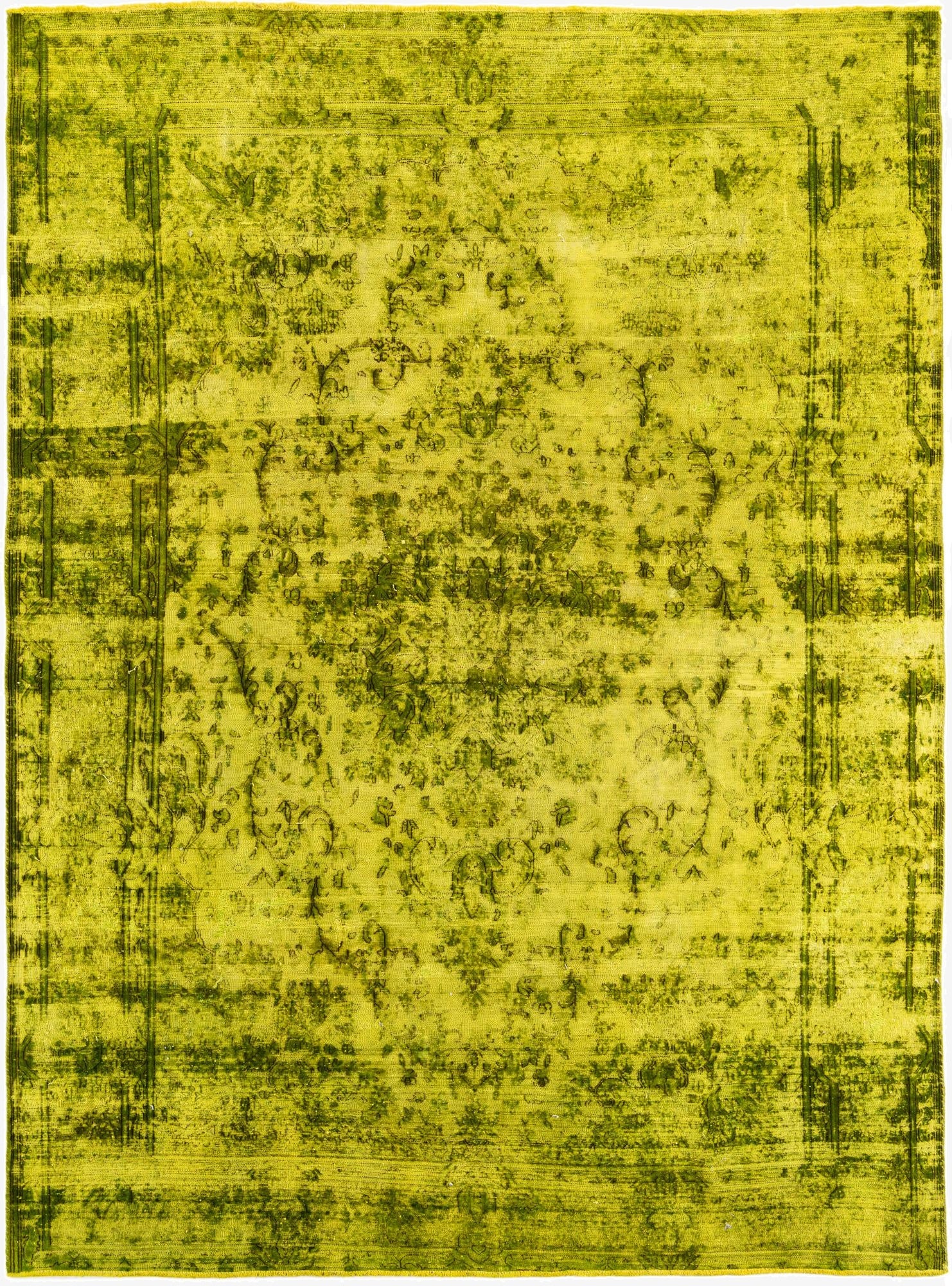  7' 8 x 10' 8  Hand Knotted Ultra Vintage Persian Wool Rug