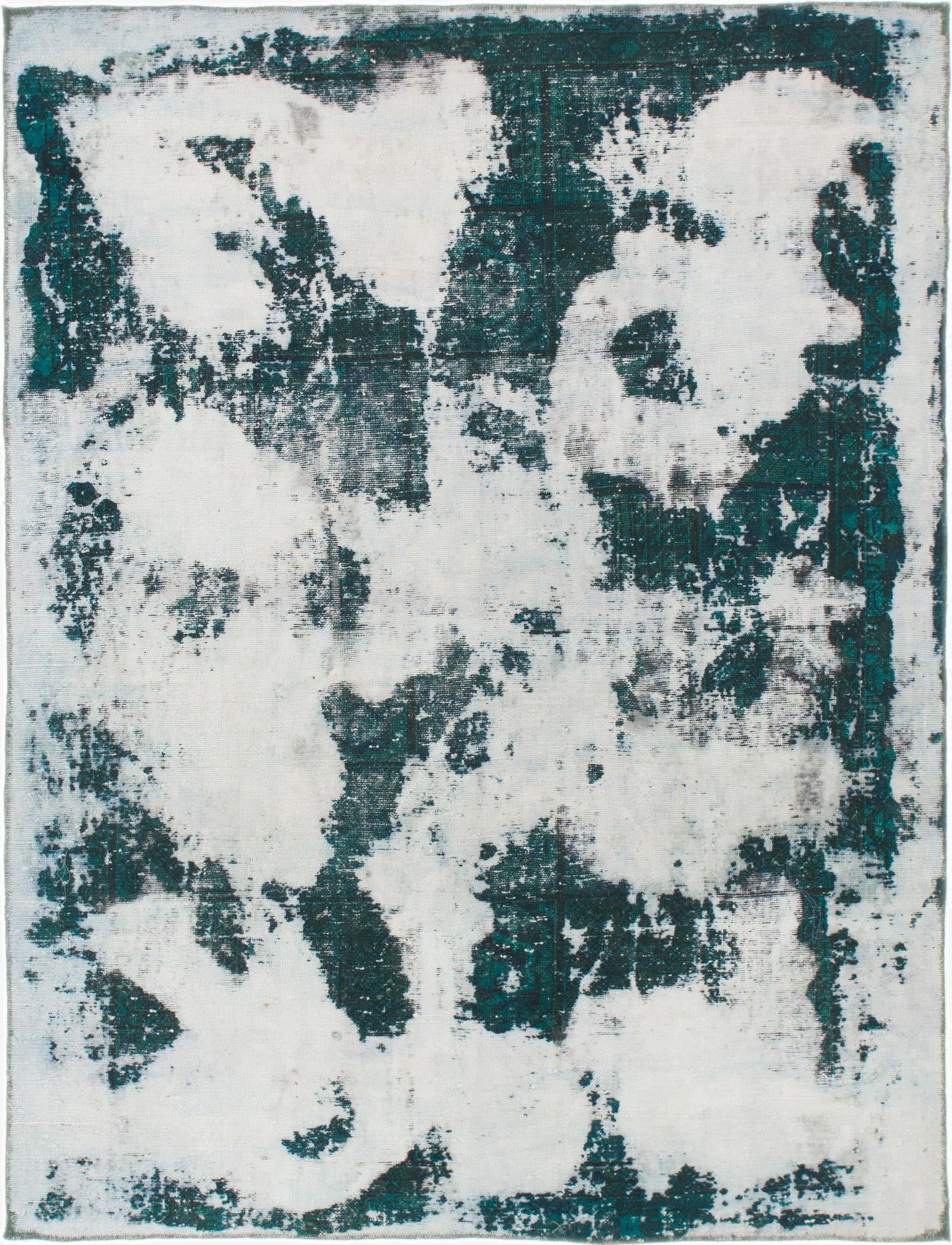  6' 5 x 8' 5  Hand Knotted Ultra Vintage Persian Wool Rug