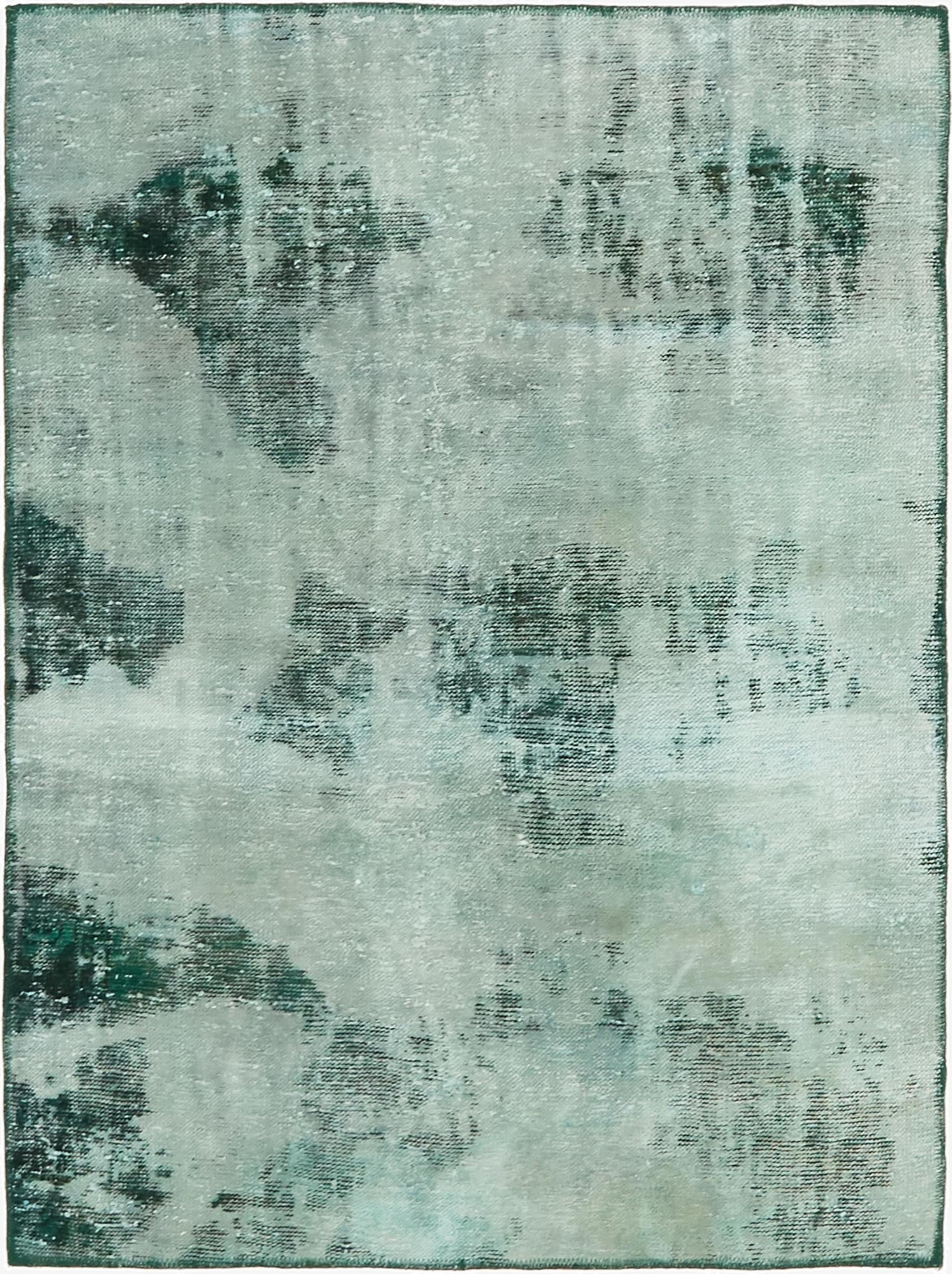  3' 8 x 5'  Hand Knotted Ultra Vintage Persian Wool Rug