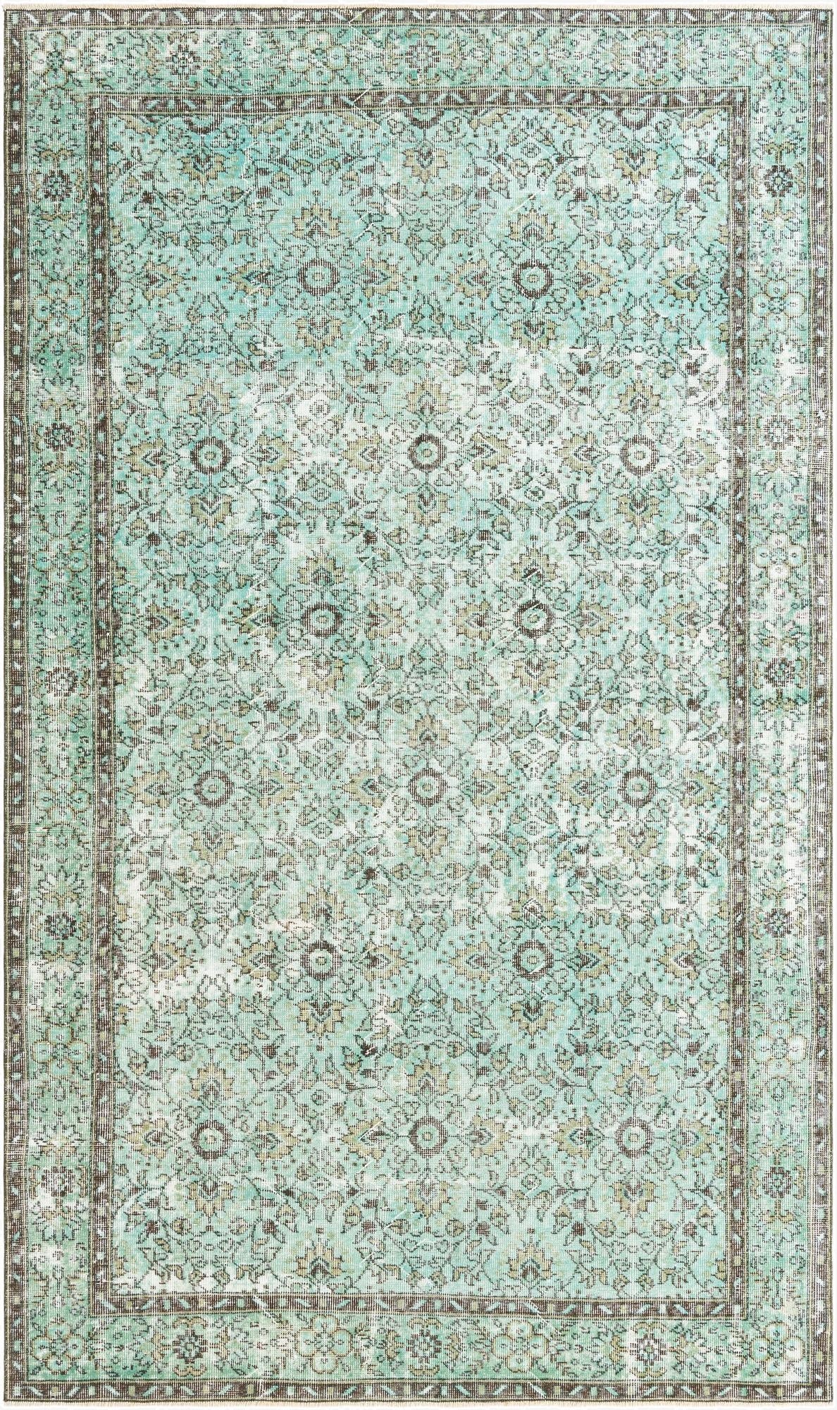  5' 10 x 9' 10 Ultra Vintage Wool Rug