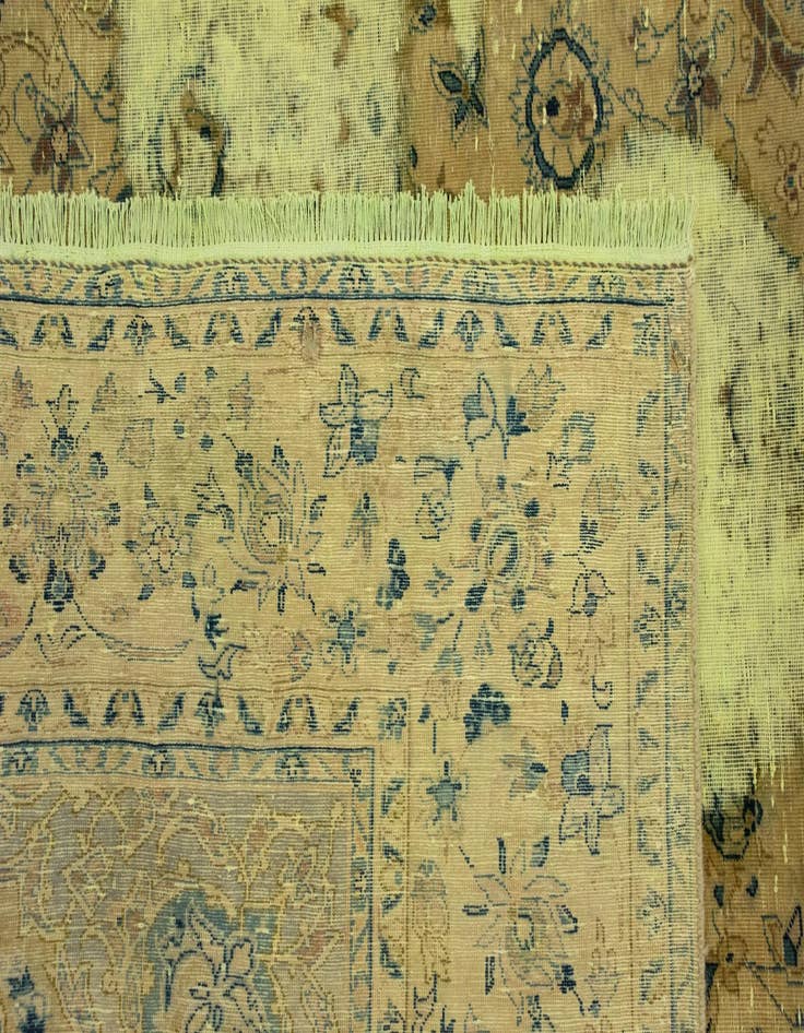 Detail image of  9' 11 x 12' 8  Hand Knotted Vintage Royal Persian Wool Rug