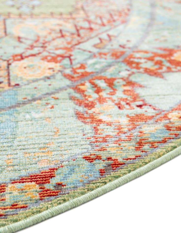 Detail image of  5' 3 x 5' 3 Alexis Round Rug