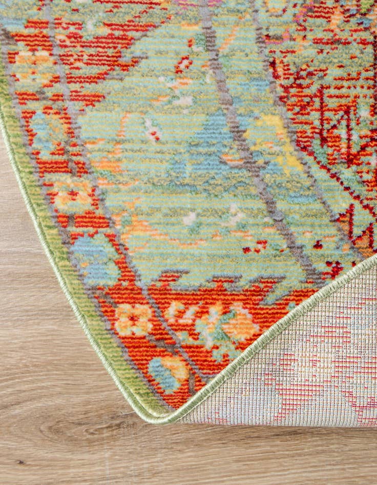 Detail image of 5' 3 x 5' 3 Alexis Round Rug