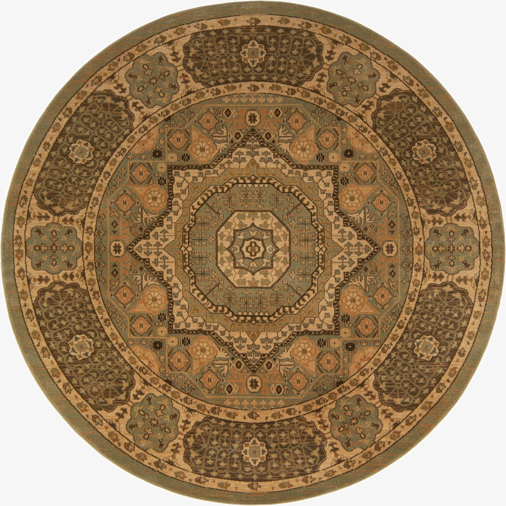 Primary image  8' x 8' Amina Round Rug