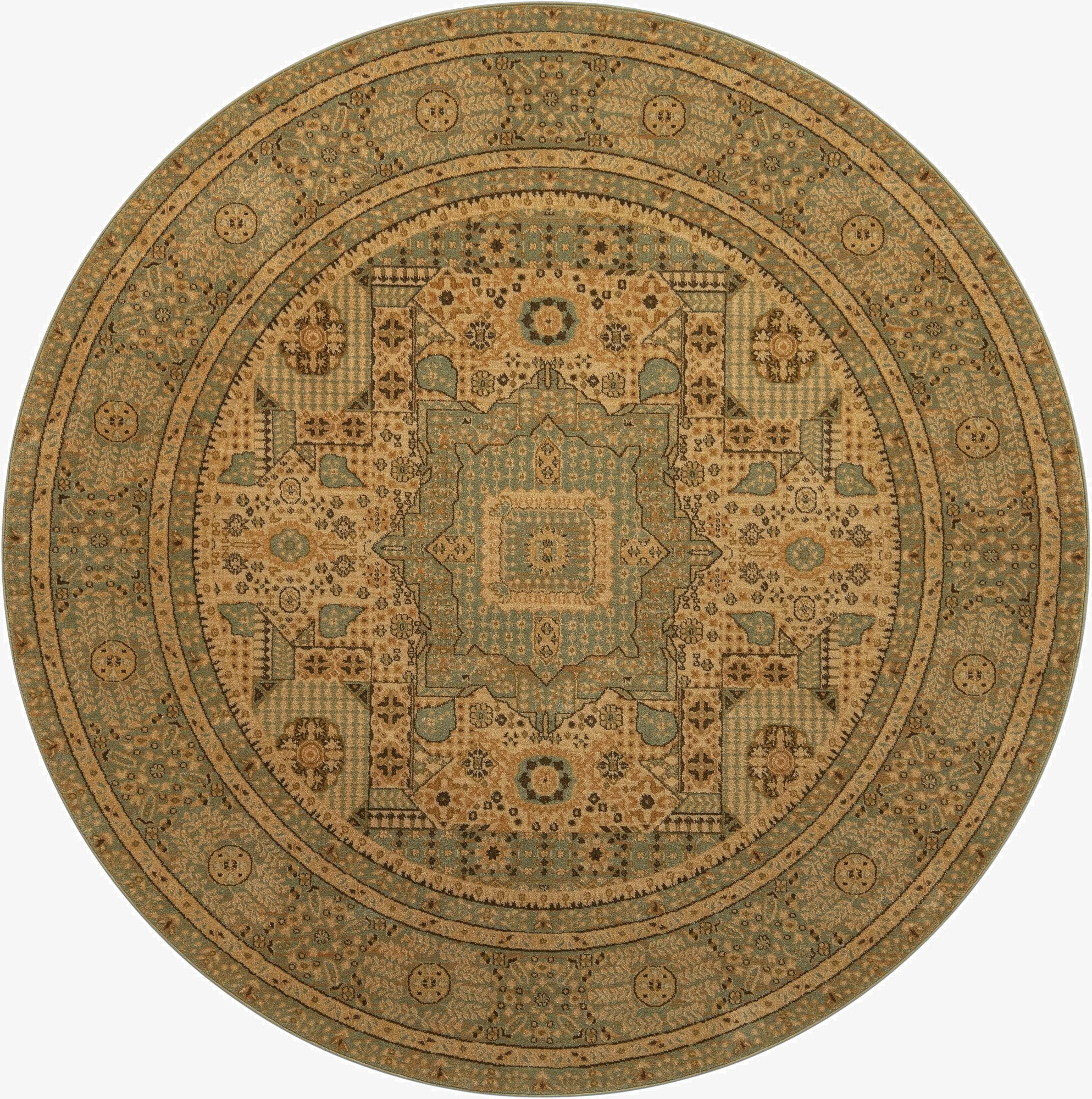 Primary image  8' x 8' Amina Round Rug