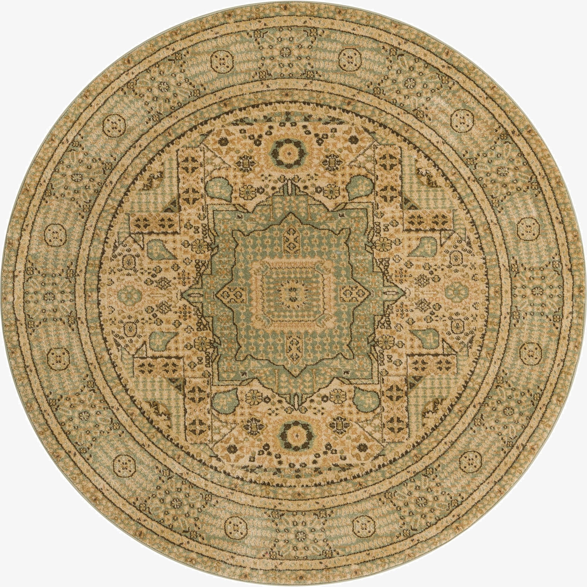 Primary image  6' x 6' Amina Round Rug