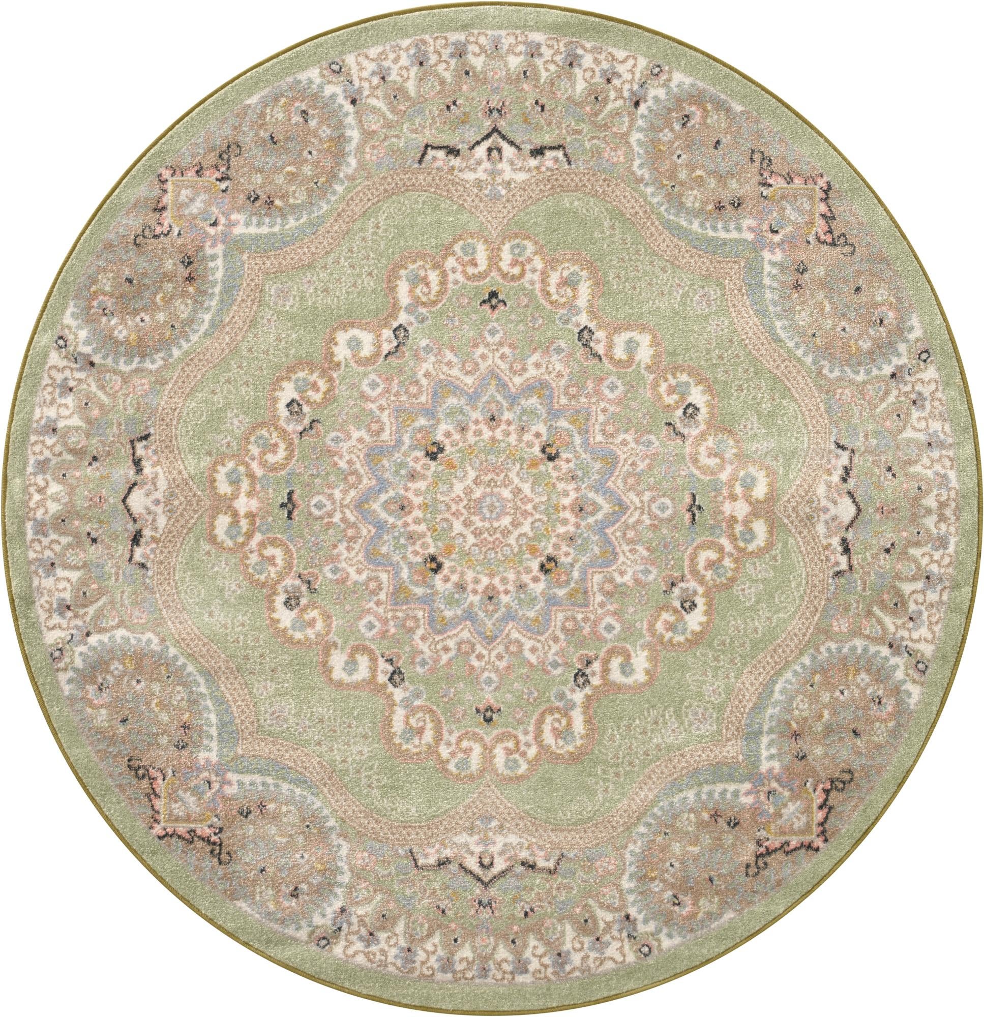 Primary image  5' 3 x 5' 3 Kamala Washable Round Rug