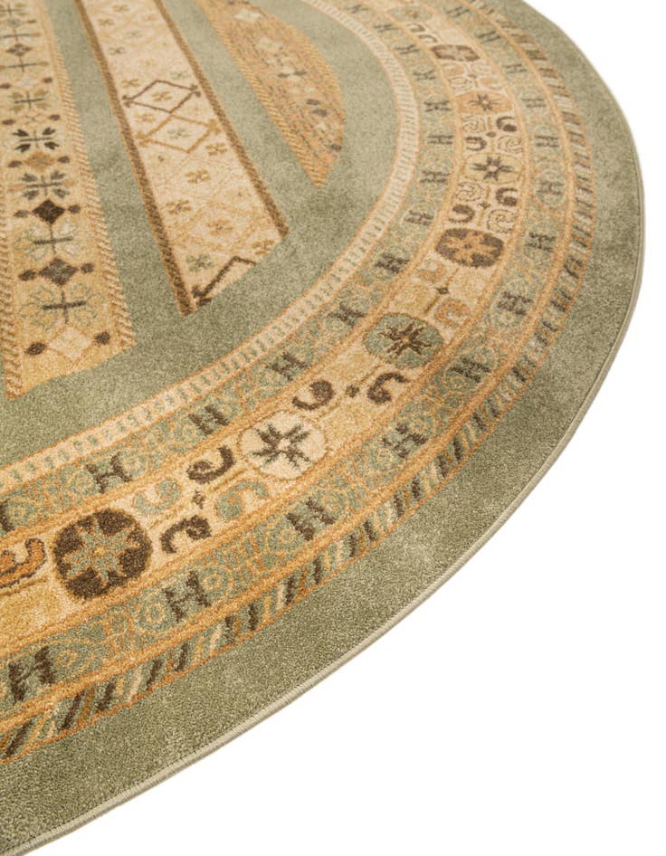Detail image of  6' x 6' Kashkuli Gabbeh Round Rug