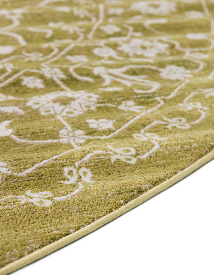 Detail image of  6' x 6' Modern Classical Round Rug