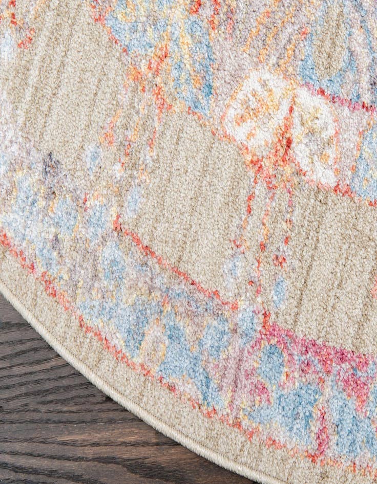 Detail image of  3' 3 x 3' 3 Williamsburg Round Rug
