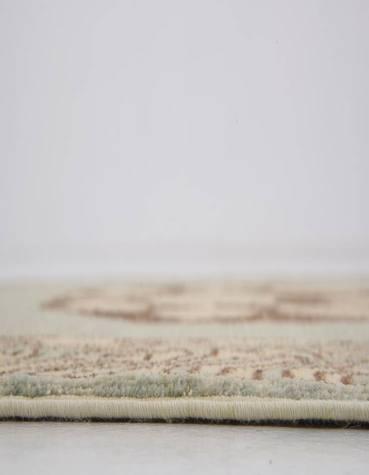 Detail image of  3' x 9' 5  Hand Knotted Khotan Ziegler Oriental Runner Rug