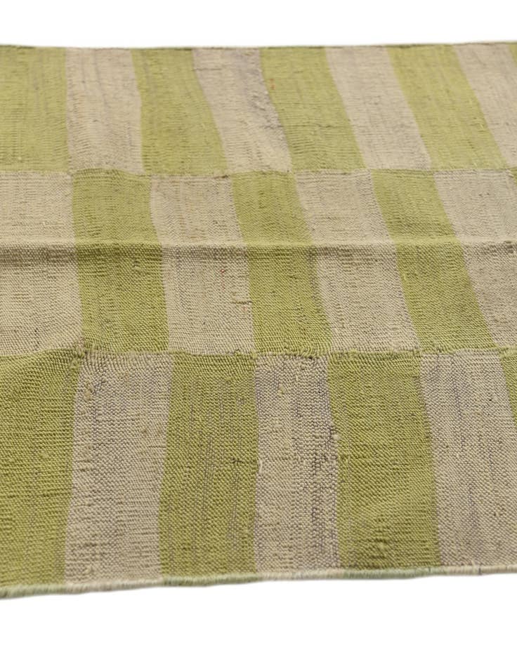 Detail image of  2' 6 x 9' 7  Hand Woven Kilim Modern Wool Runner Rug