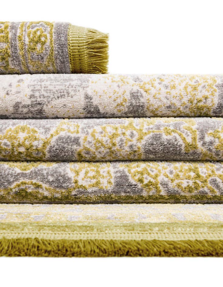 Detail image of  2' 7 x 10' Modern Classical Runner Rug