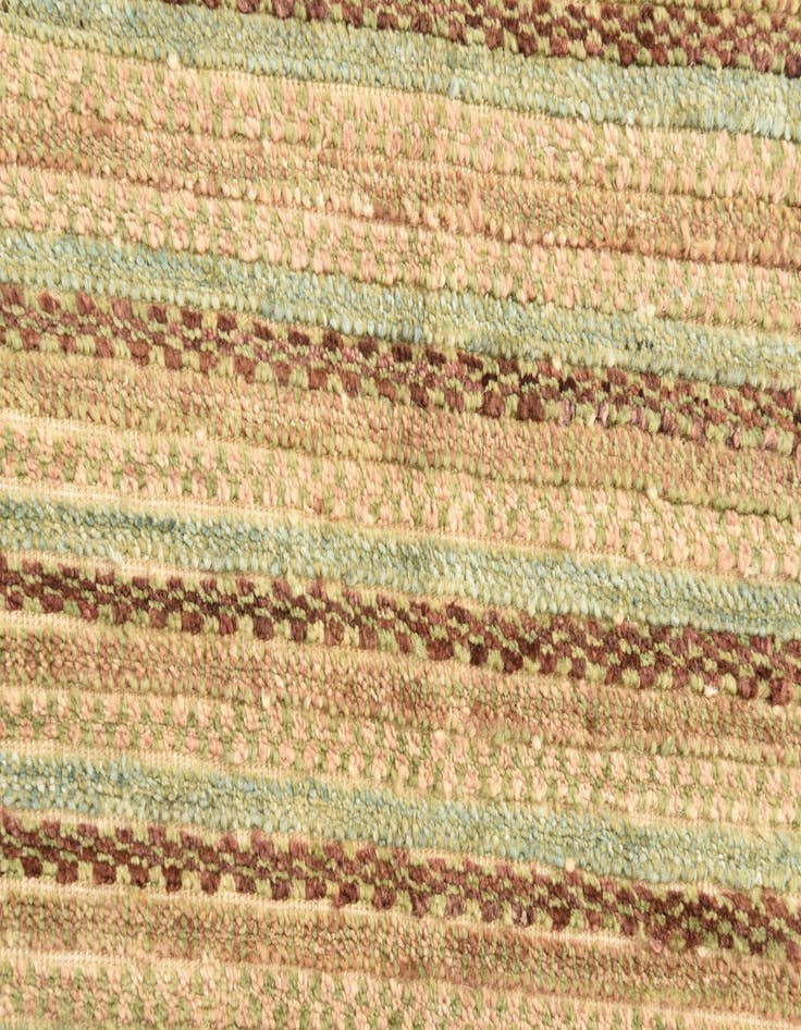 Detail image of  2' 7 x 10' 2  Hand Knotted Modern Ziegler Runner Rug