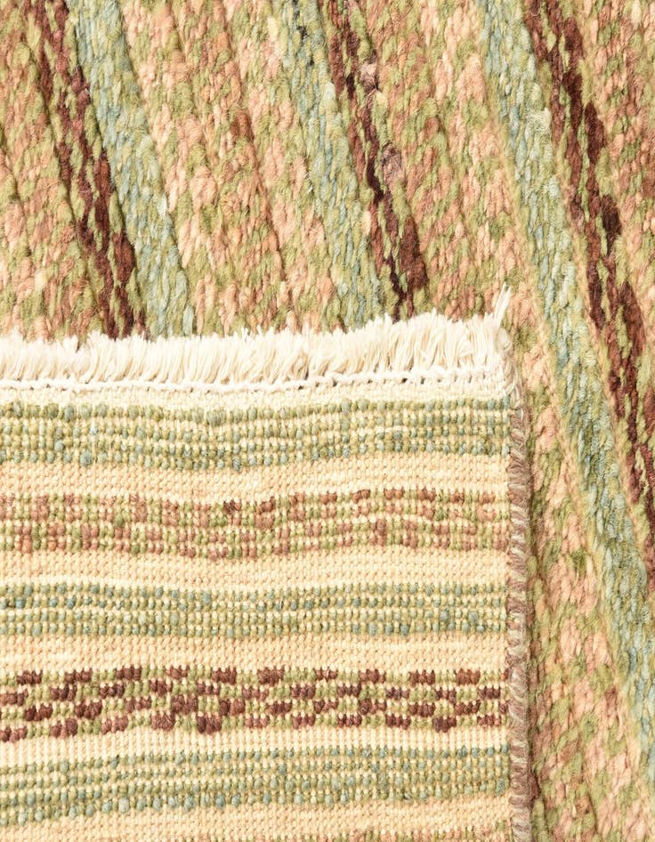 Detail image of  2' 7 x 10' 2  Hand Knotted Modern Ziegler Runner Rug