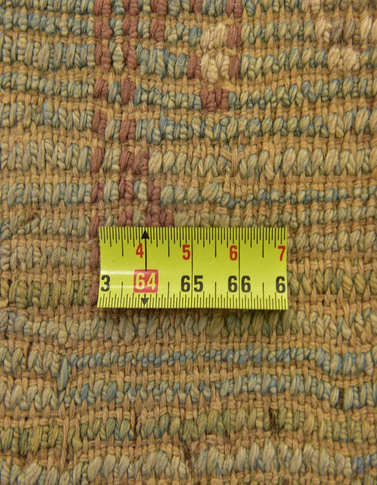 Detail image of  4' 5 x 7' 7  Hand Knotted Oushak Wool Runner Rug