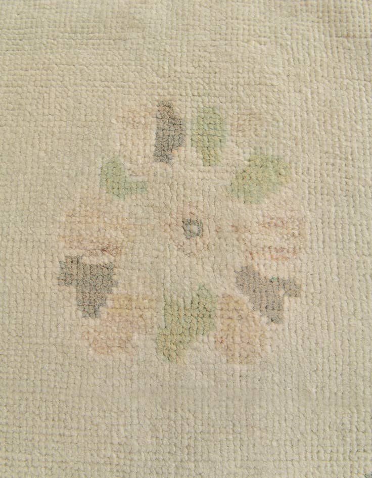 Detail image of  2' 9 x 10' 4  Hand Knotted Oushak Wool Runner Rug