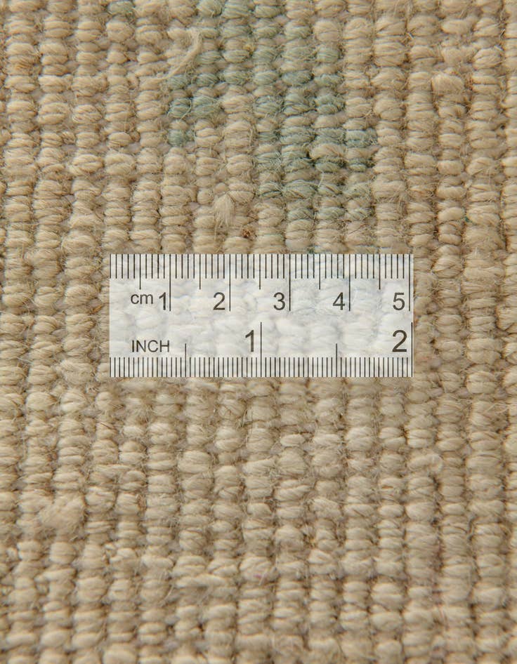 Detail image of  2' 8 x 10' 2  Hand Knotted Oushak Wool Runner Rug