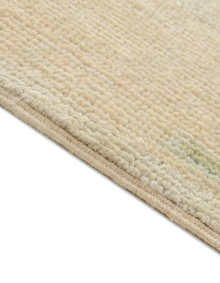 Detail image of  2' 8 x 10' 2  Hand Knotted Oushak Wool Runner Rug