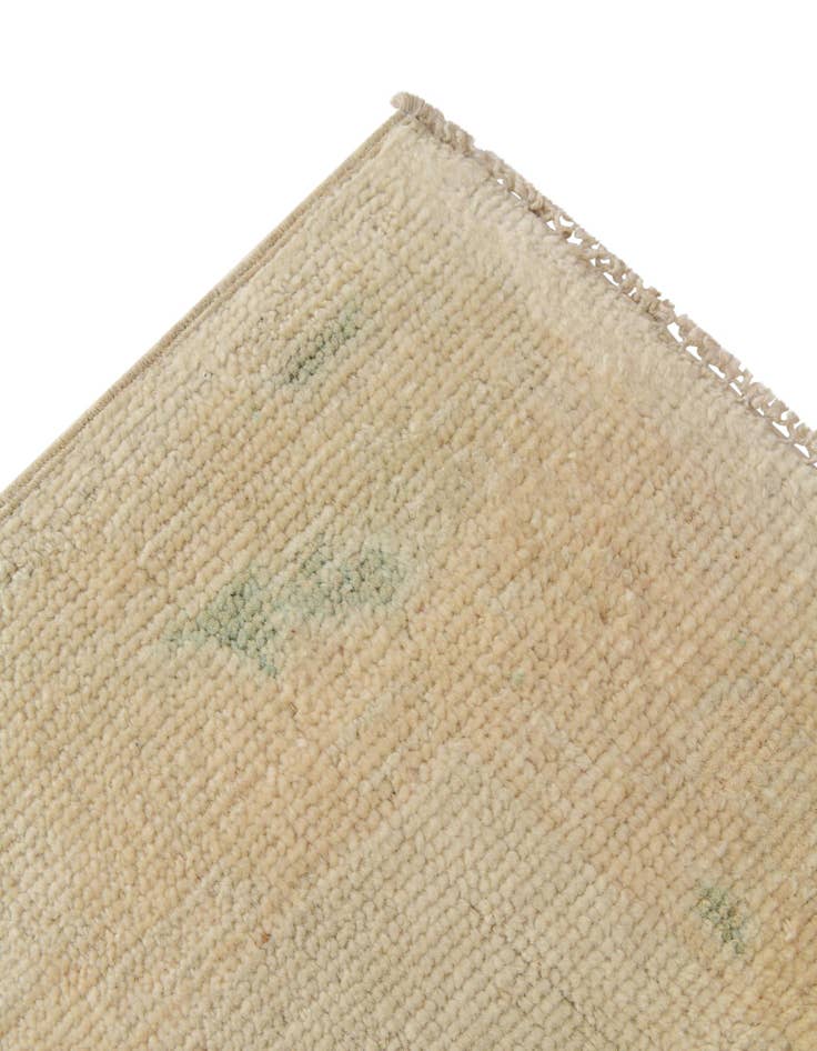 Detail image of  2' 8 x 10' 2  Hand Knotted Oushak Wool Runner Rug