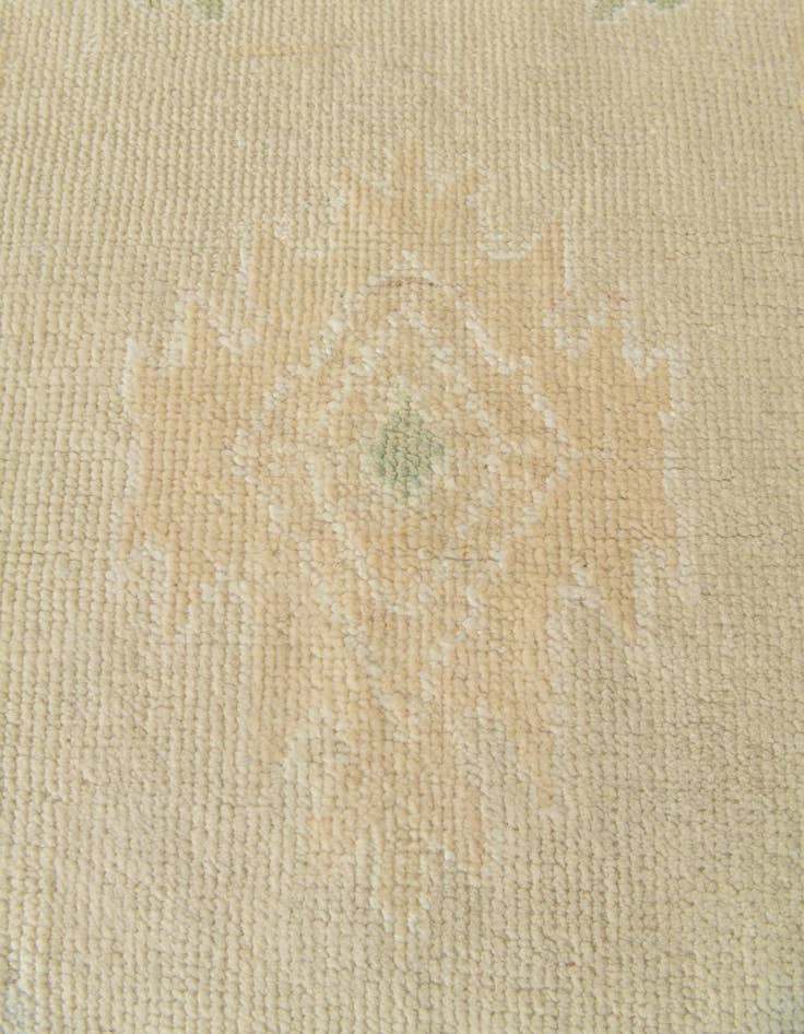 Detail image of  2' 8 x 10' 2  Hand Knotted Oushak Wool Runner Rug