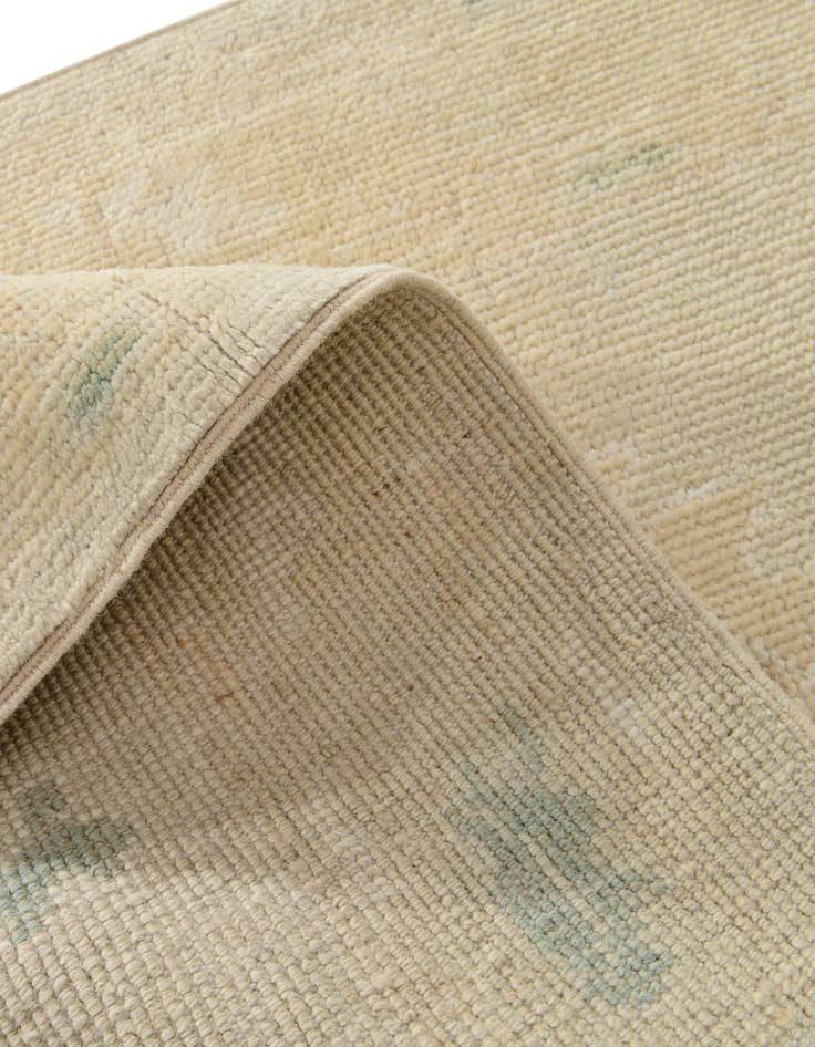 Detail image of  2' 8 x 10' 2  Hand Knotted Oushak Wool Runner Rug