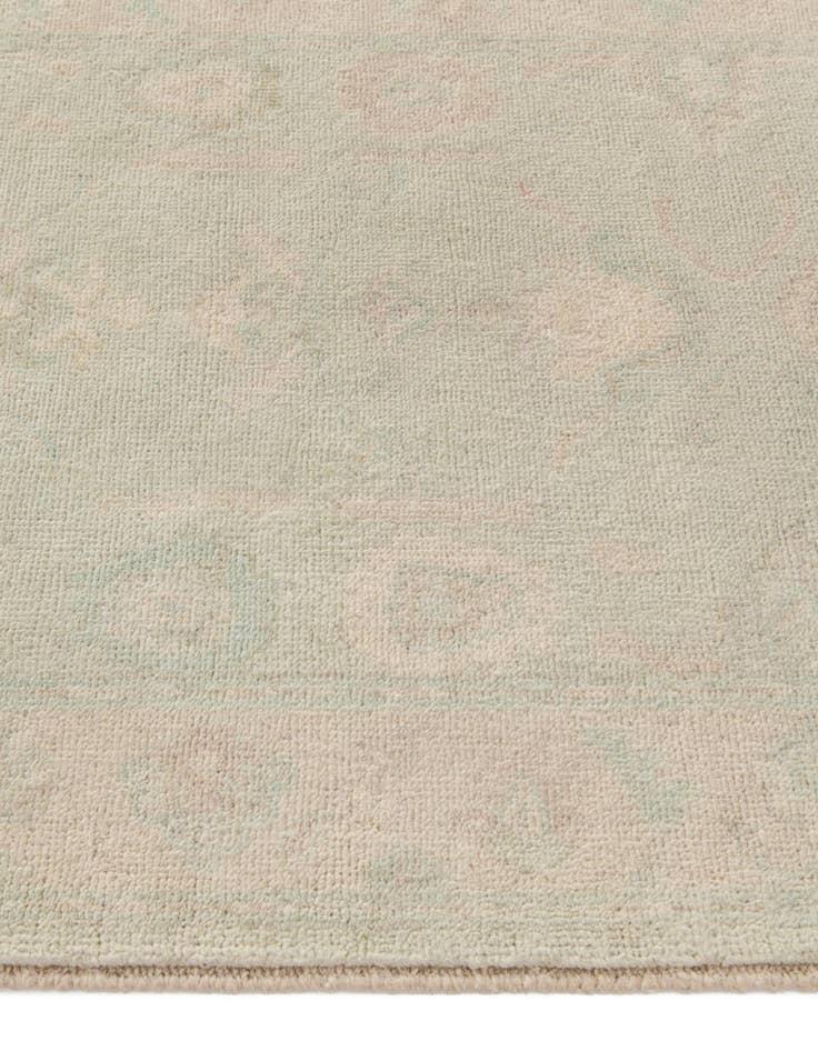 Detail image of  2' 10 x 11' 5  Hand Knotted Oushak Wool Runner Rug