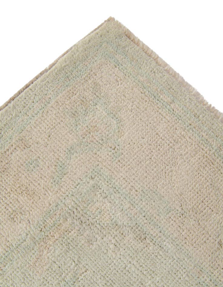 Detail image of  2' 10 x 11' 5  Hand Knotted Oushak Wool Runner Rug