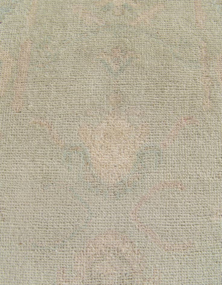 Detail image of  2' 10 x 11' 5  Hand Knotted Oushak Wool Runner Rug