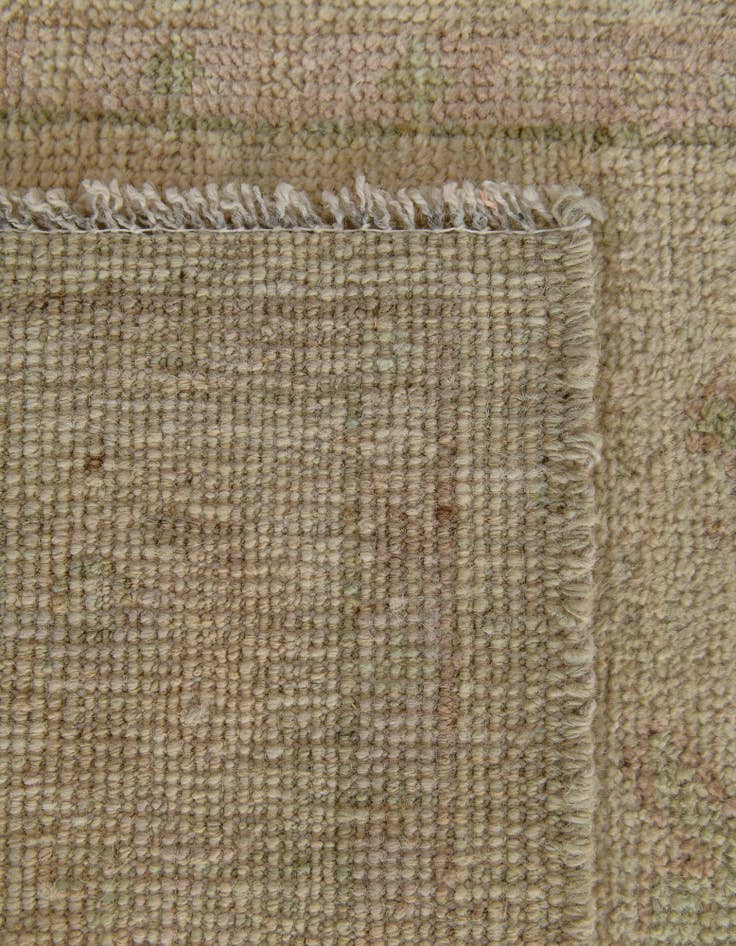 Detail image of  2' 10 x 14' 6  Hand Knotted Oushak Wool Runner Rug