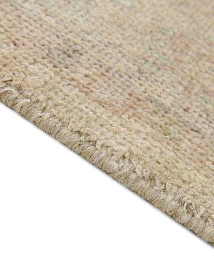 Detail image of  2' 10 x 14' 6  Hand Knotted Oushak Wool Runner Rug