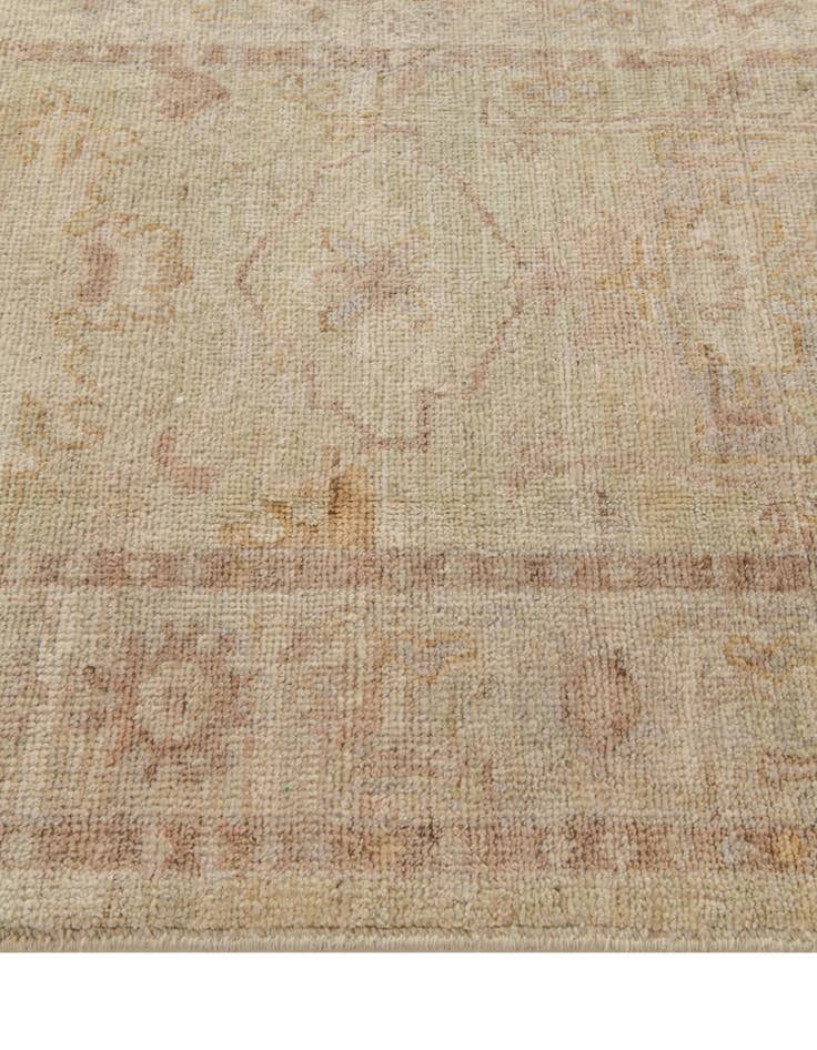 Detail image of  2' 9 x 9' 10  Hand Knotted Oushak Wool Runner Rug