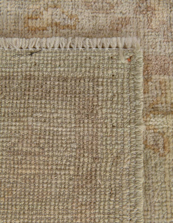 Detail image of  2' 9 x 9' 10  Hand Knotted Oushak Wool Runner Rug