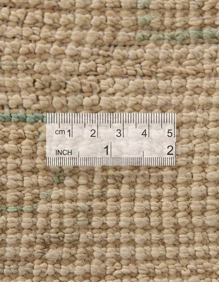 Detail image of  2' 8 x 7' 10  Hand Knotted Oushak Wool Runner Rug