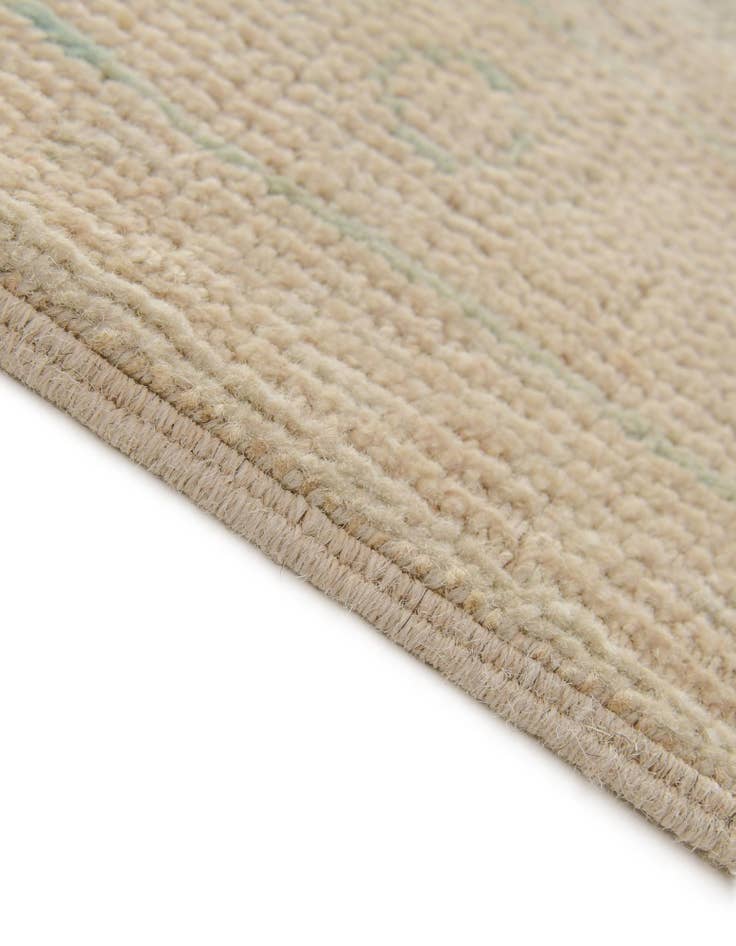 Detail image of  2' 8 x 7' 10  Hand Knotted Oushak Wool Runner Rug