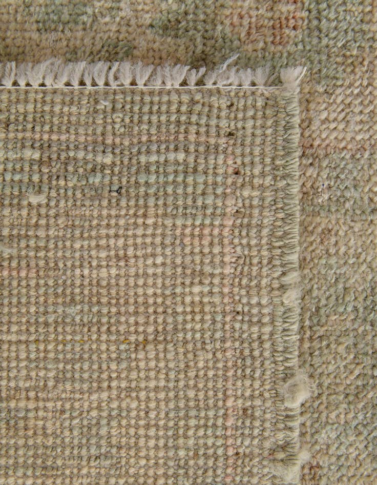 Detail image of  2' 10 x 9' 5  Hand Knotted Oushak Wool Runner Rug