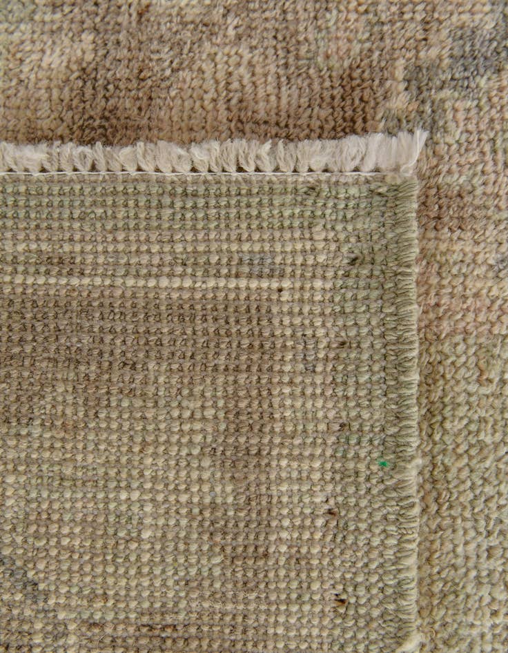 Detail image of  2' 11 x 11' 6  Hand Knotted Oushak Wool Runner Rug