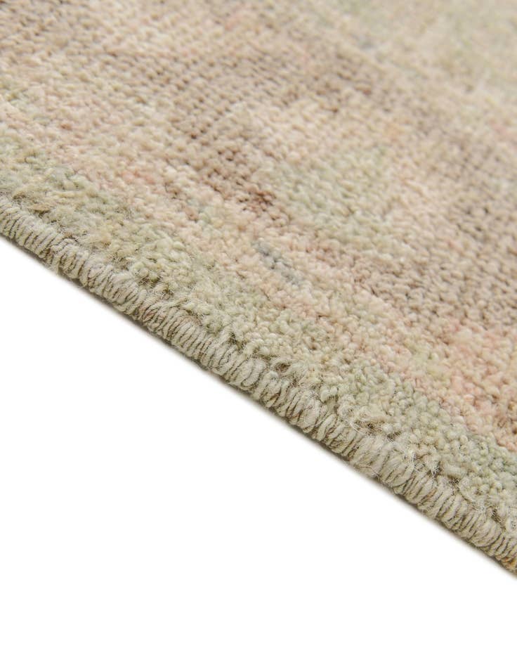 Detail image of  2' 11 x 11' 6  Hand Knotted Oushak Wool Runner Rug