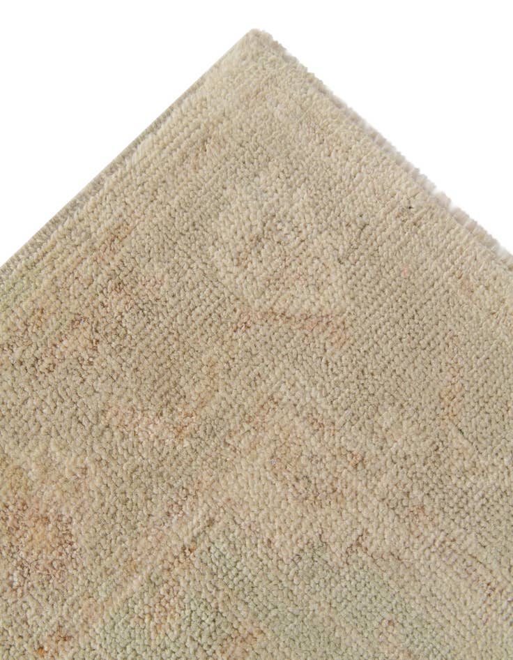 Detail image of  2' 10 x 9' 9  Hand Knotted Oushak Wool Runner Rug