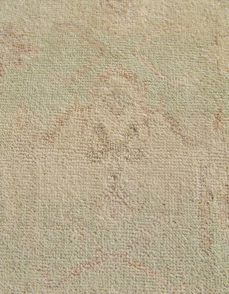 Detail image of  2' 10 x 9' 9  Hand Knotted Oushak Wool Runner Rug