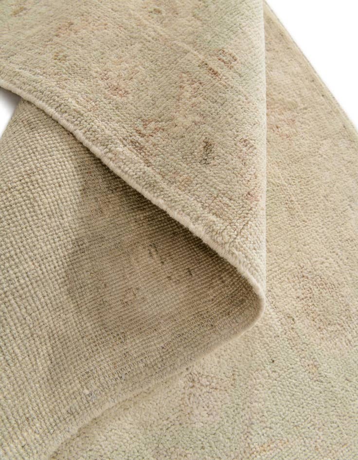 Detail image of  2' 10 x 9' 9  Hand Knotted Oushak Wool Runner Rug