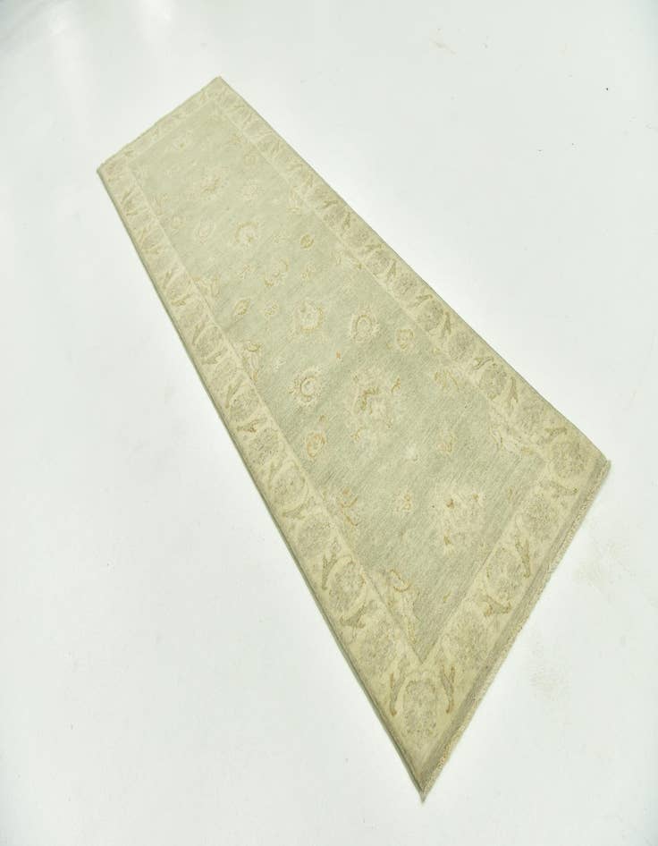 Detail image of  2' 6 x 7' 10  Hand Knotted Peshawar Ziegler Runner Rug