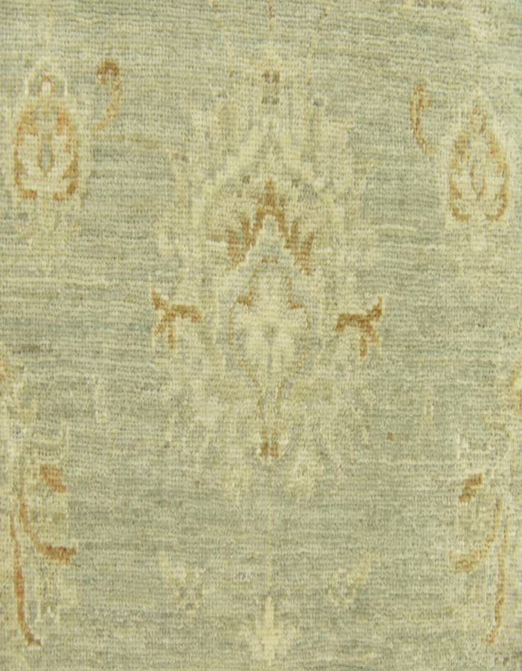 Detail image of  2' 6 x 7' 10  Hand Knotted Peshawar Ziegler Runner Rug