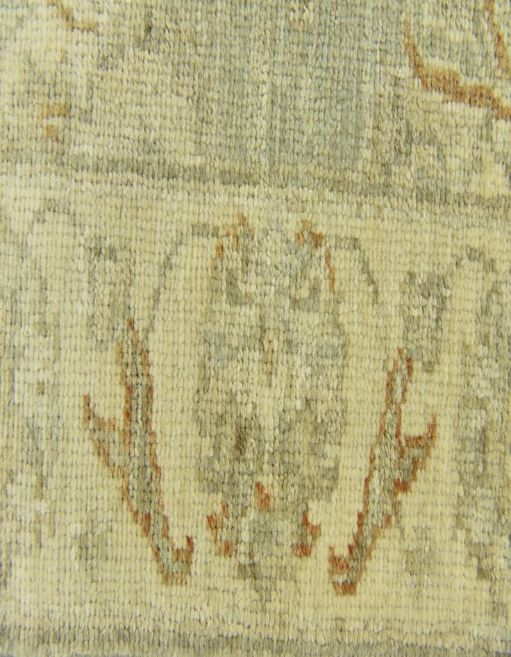 Detail image of  2' 6 x 7' 10  Hand Knotted Peshawar Ziegler Runner Rug