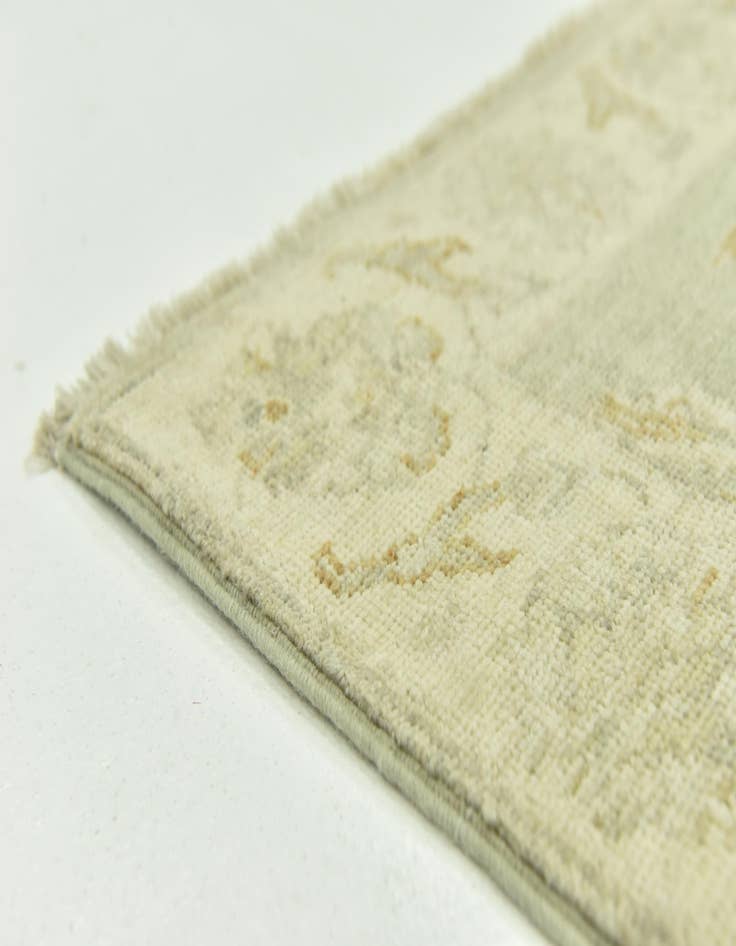 Detail image of  2' 6 x 7' 10  Hand Knotted Peshawar Ziegler Runner Rug