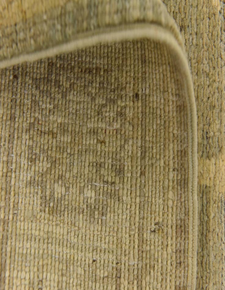 Detail image of  2' 10 x 11'  Hand Knotted Peshawar Ziegler Runner Rug