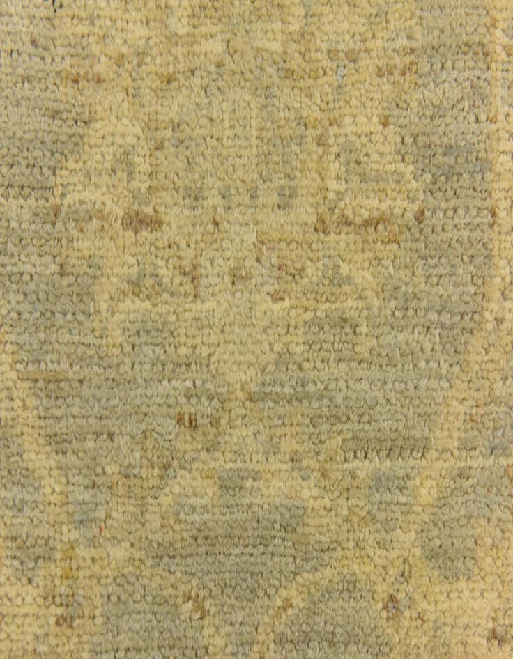 Detail image of  2' 10 x 11'  Hand Knotted Peshawar Ziegler Runner Rug