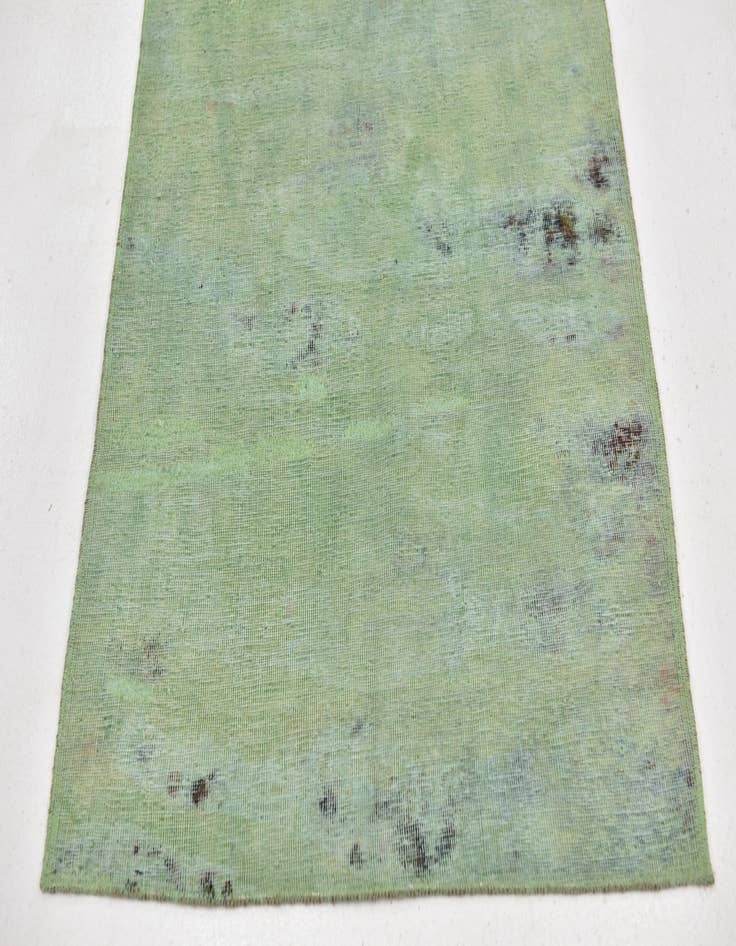 Detail image of  2' 10 x 8' 5  Hand Knotted Ultra Vintage Persian Wool Runner Rug
