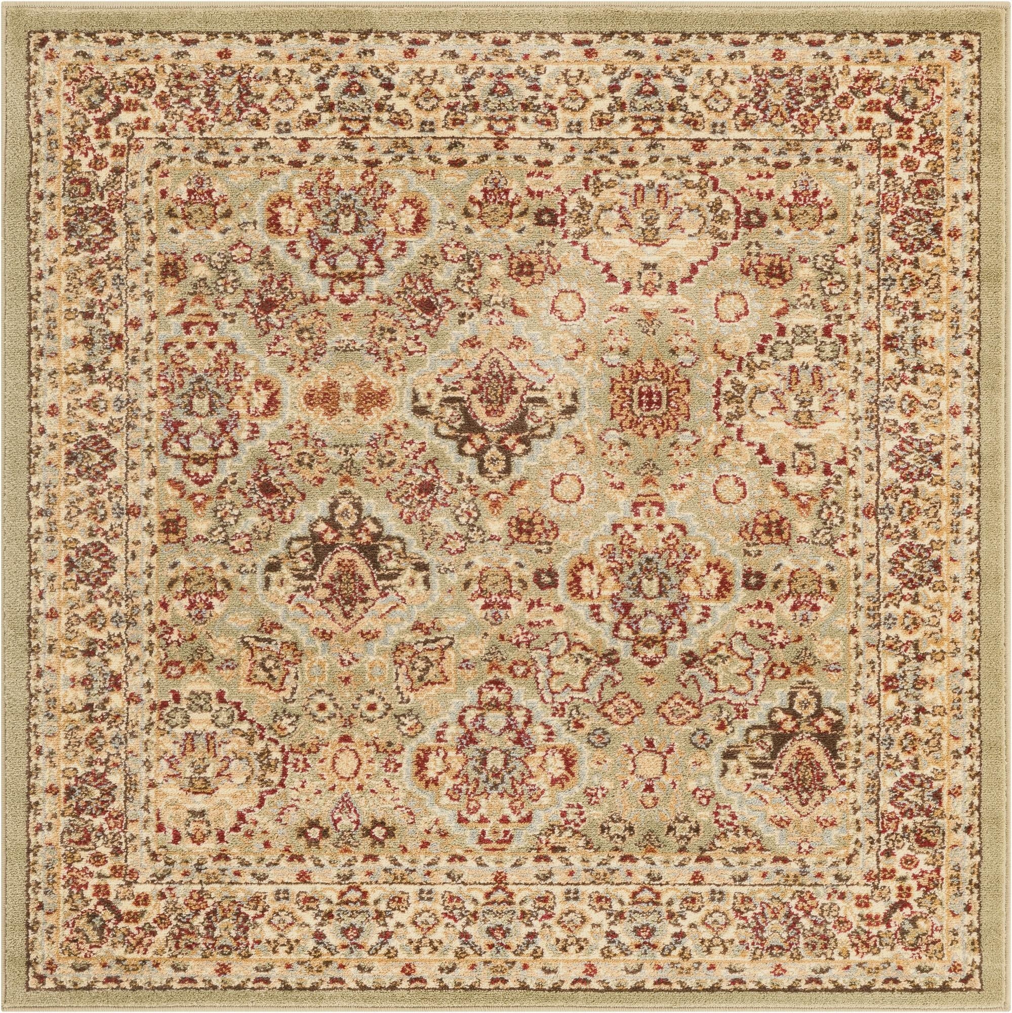  4' x 4' Aditi Square Rug